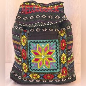Medjugorje Woven Tapestry Rucksack/Backpack